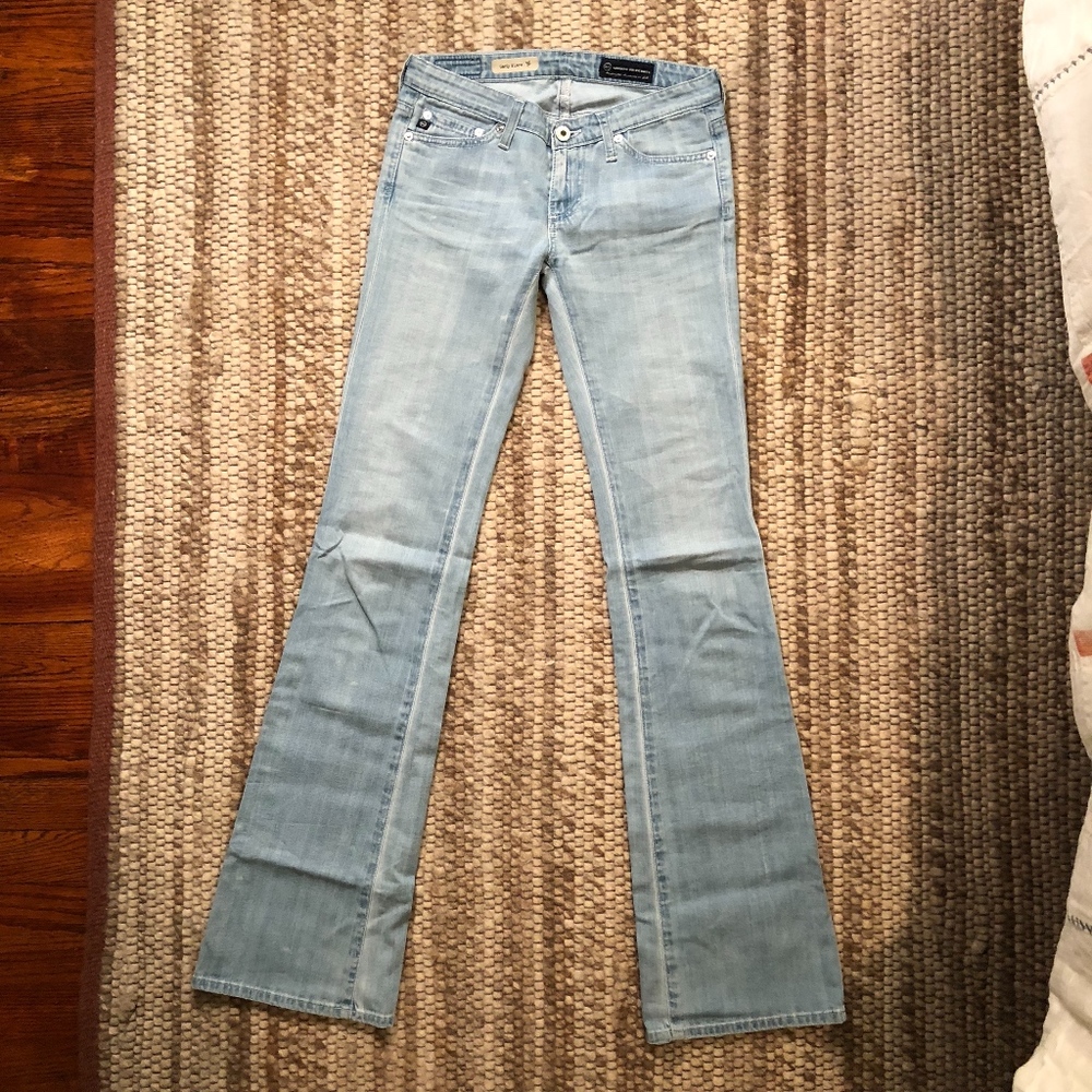 AG Jeans "Carly" Flare - Sz 24 - Soft Faded Wash